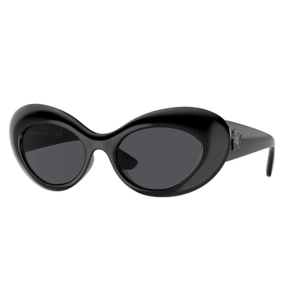 NWT VERSACE SUNGLASSES NWT Versace Sunglasses VE2255 10026G Gold w/ Light Grey  main image 3